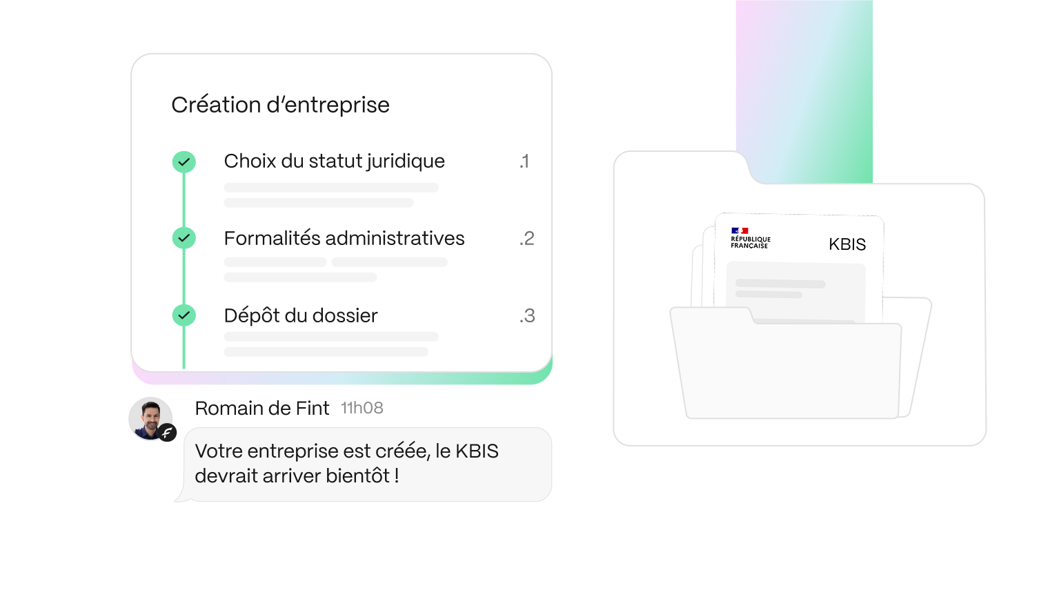 Illustration création d'entreprise